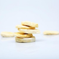 Fresh and delicious frozen dried banana slices