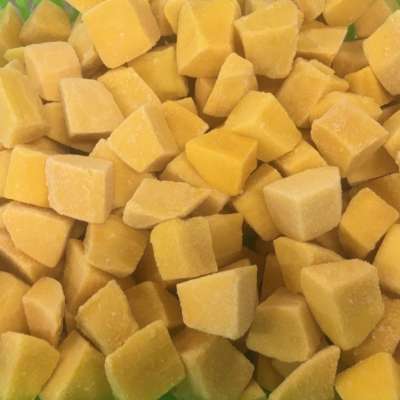 Factory wholesale BRC certified IQF Mango competitive price/ Frozen IQF Mango dice/ turtle cut/ stick/ puree